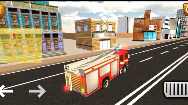 911 Firetruck 🚒 Rescue Gameplay | Fire Rescue | Android iOS Gameplay смотреть онлайн