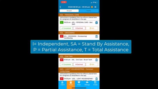 SwyftOps or Swyft Caregiver App Working A Shift смотреть онлайн