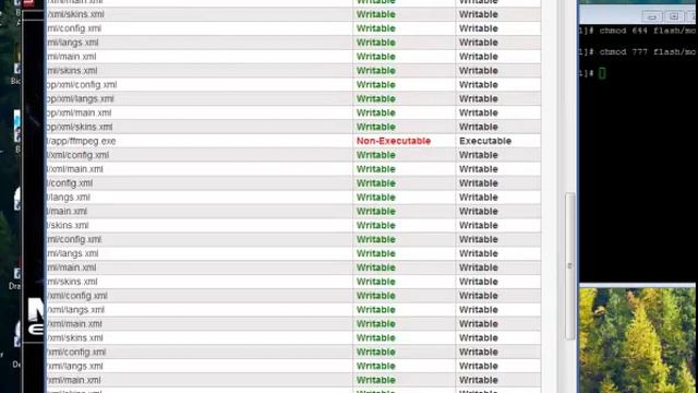 Setting file permissions via SSH смотреть онлайн