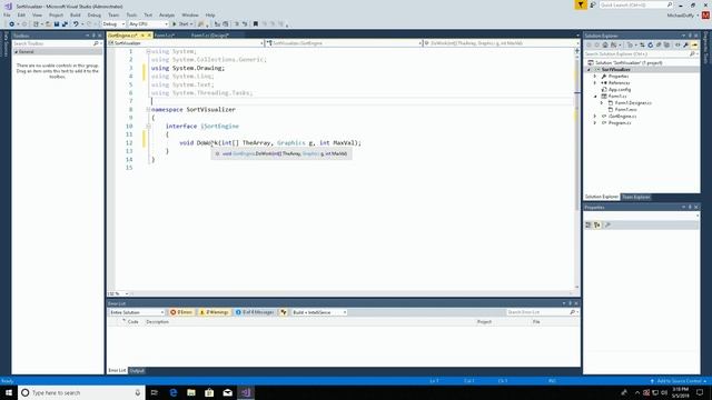 Build Your Own Sort Algorithm Visualizer смотреть онлайн