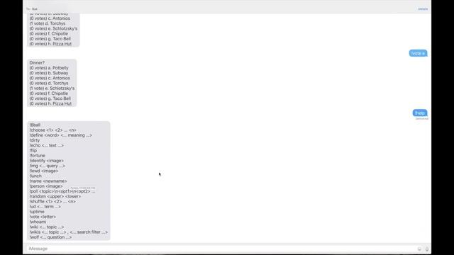 Sue - A chat bot for iMessage (and Signal) смотреть онлайн