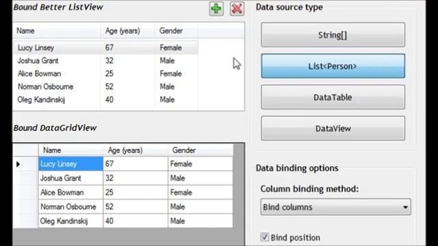 Better ListView for .NET WinForms (C#, VB.NET, C++/CLI) смотреть онлайн