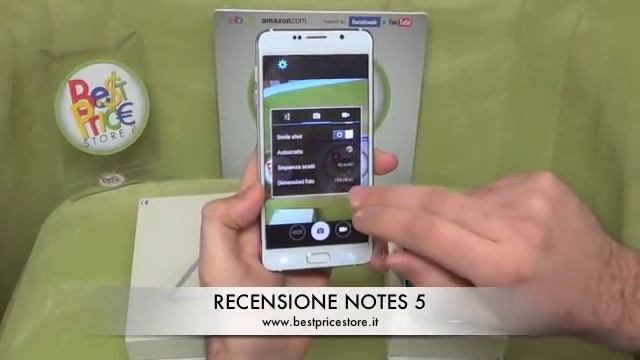 Recensione ITA Smartphone NOTES 5 Android 5.1 - BESTPRICESTORE.IT смотреть онлайн