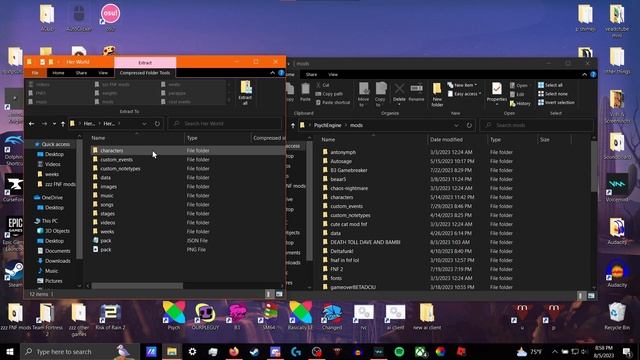 FNF- How to install Psych Engine modpacks смотреть онлайн