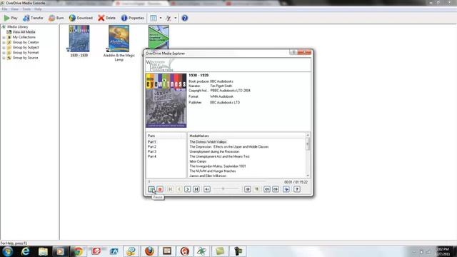Overdrive Media Console Problem--Windows Media Security 2.5.0.1.mp4 смотреть онлайн