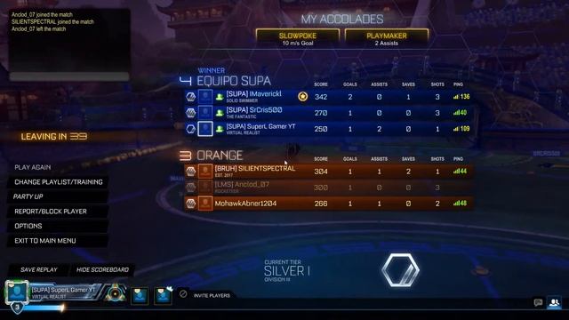 ROCKET LEAGUE LAS MARAVILLOSAS JUGADAS DEL SR CRISSBOT 500 смотреть онлайн