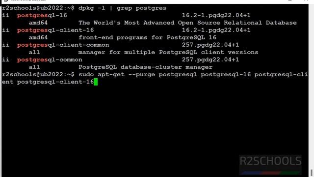 117. How to completely uninstall PostgreSQL from Linux | Uninstall/remove PostgreSQL from Ubuntu смотреть онлайн