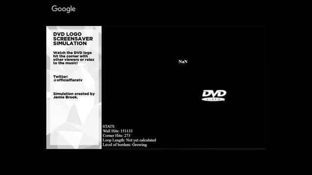 Will the DVD logo Screensaver Hit the corner? смотреть онлайн
