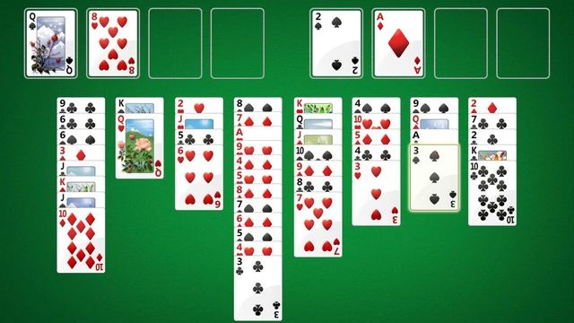 Windows Solitaire FreeCell - #25242 смотреть онлайн