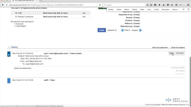Request Tracker смотреть онлайн