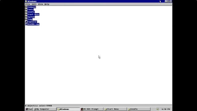 Destroying Windows 95 On Virtual PC 2007 смотреть онлайн