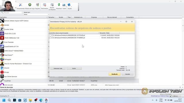 COMO FORÇAR A DESINSTALAÇÃO DE PROGRAMAS COM O REVO UNINSTALLER смотреть онлайн