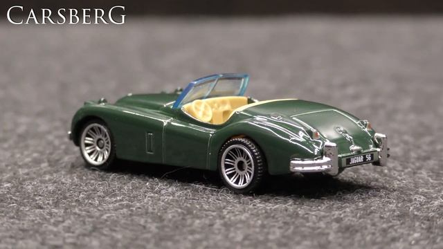 343. '56 Jaguar XK140 Roadster 1/64 - Matchbox смотреть онлайн