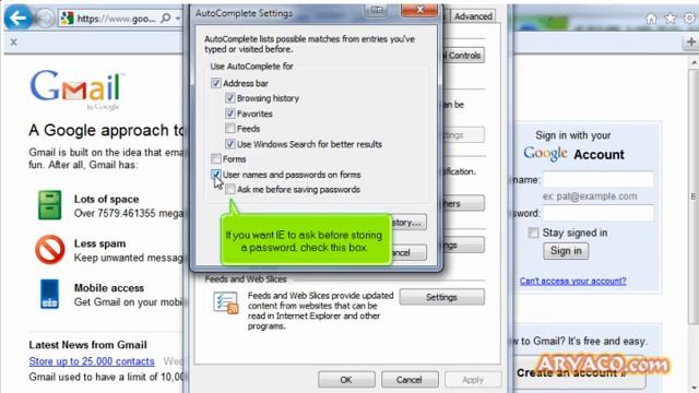 How to manage saved passwords in Internet Explorer смотреть онлайн