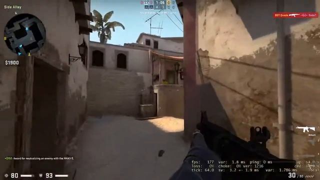 Practicing with Expert bots (CS:GO) смотреть онлайн