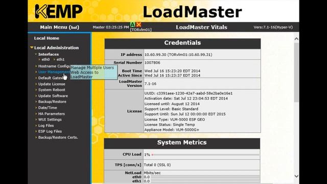 Implementando alta disponibilidade HA no Kemp LoadMaster смотреть онлайн