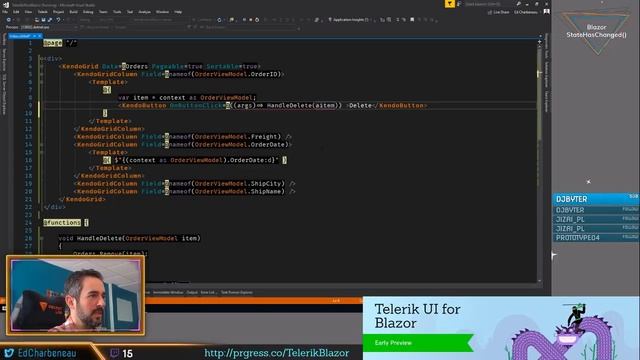 Telerik UI for Blazor смотреть онлайн