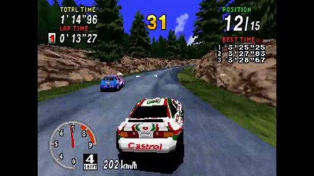 Sega Rally Saturn on pc windows 10 смотреть онлайн