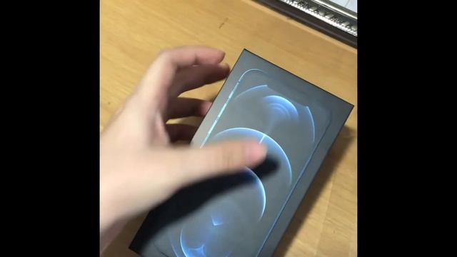 Unboxing iPhone 12 pro Pacific Blue смотреть онлайн
