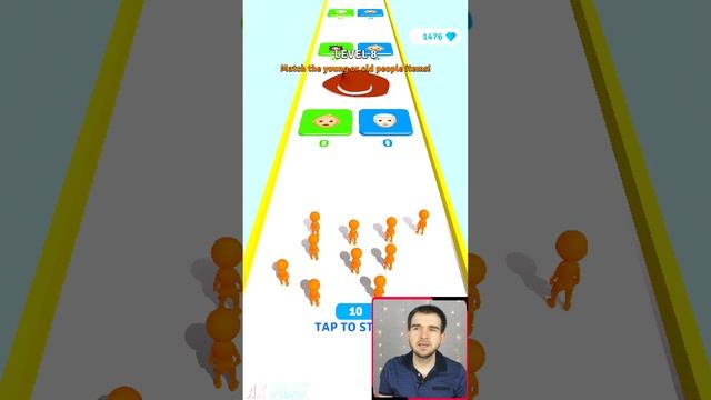 You choose 👶❓👨🦳 Guess What 3D iOS, Android Relax game 7-8 Levels смотреть онлайн