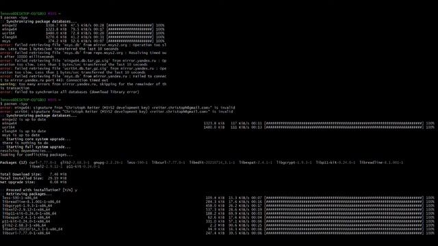 Msys2 mingw package installing errors 😯 || mingw64 for vs code || Reviews Plus Technology смотреть онлайн