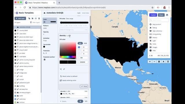 How to create a choropleth map in Mapbox Studio смотреть онлайн