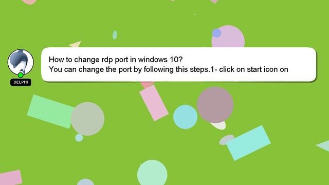 How to change rdp port in windows 10? смотреть онлайн