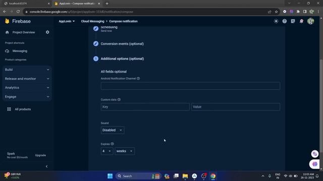 Push Notification in Android || Send Notification Using FCM (Firebase Cloud Messaging) смотреть онлайн