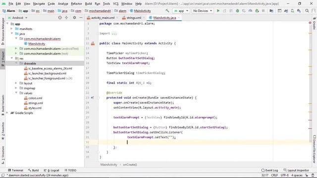 Tutorial Alarm di Android Studio смотреть онлайн