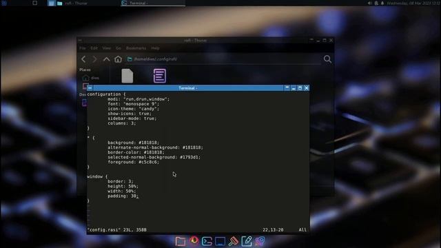 Xfce Simple Customization | With Conky and Rofi смотреть онлайн