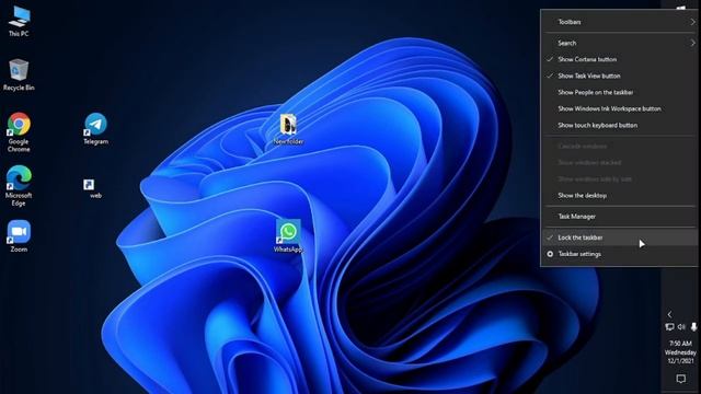 Move Windows Taskbar and Use start menu Full Screen смотреть онлайн
