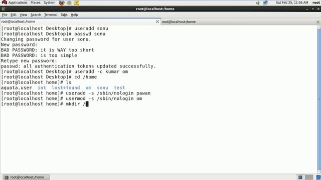 user and group account in rhel 6 part1 in hindi by aasaanhaina.com смотреть онлайн