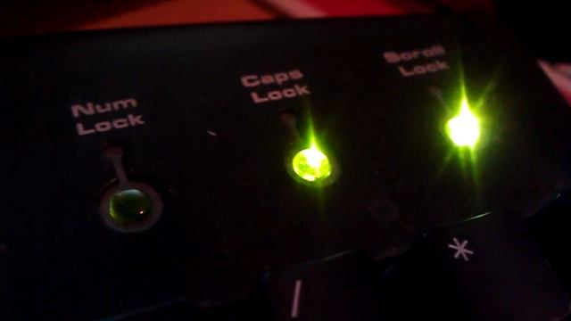 Binary keyboard LEDs counter VBS смотреть онлайн