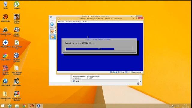 Como instalar Android 4.4 KitKat no Virtualbox смотреть онлайн