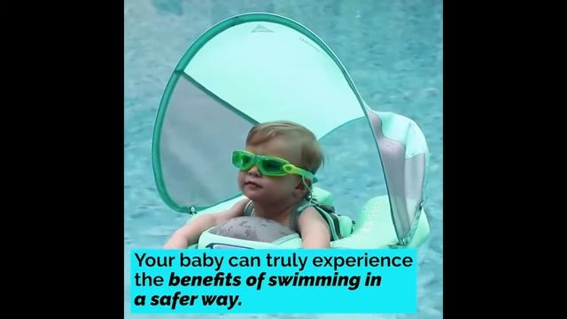 Non-Inflatable Solid Baby Float Swimming Ring Swim Float Waist Float Ring Floats смотреть онлайн