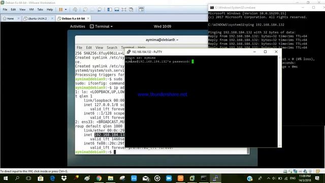 Install OPENSHH In Debian, transfer file and remote over Debian from windows using SHH and Putty смотреть онлайн