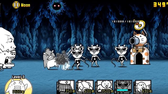 Dom Cat (Normal Form) - Gameplay | The Battle Cats | Android Game смотреть онлайн