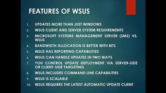 Windows Server Update Server смотреть онлайн