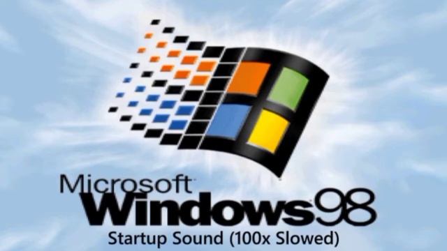 Windows 98 Startup Sound (100x Slowed) смотреть онлайн