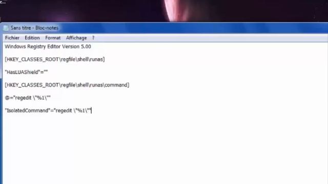 run registry file as administrator windows فتح ملف الريجيستري كمدير ويندوز смотреть онлайн