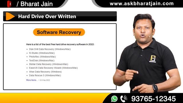How to do Data Recovery from Overwrite, Damage Hard Drive | Hard Disk से Data recovery करने के तरीक смотреть онлайн