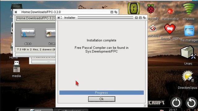 FreePascal 3.2 Installation on a RasPi AROS (ARM) смотреть онлайн