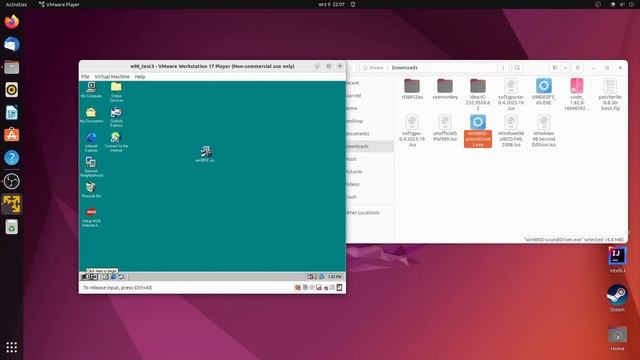 SoftGPU + VMWare Player = Windows 98 3D Accelerated VM? смотреть онлайн