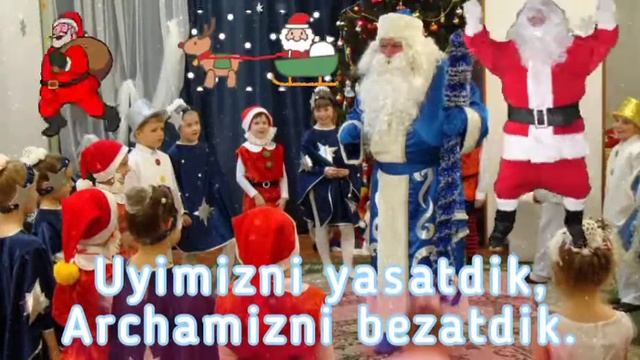 QORBOBO Ahmad Haydarov She'ri Va Musiqasi Plyus#karaoke #qorbobo #santaclaus #дедмороз #yangiyil #1
