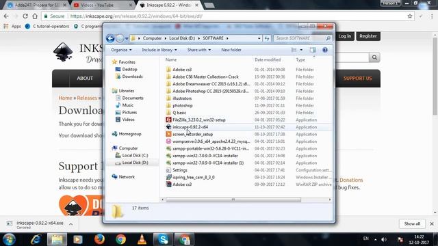 How to download and Installed inkscape in hindi смотреть онлайн