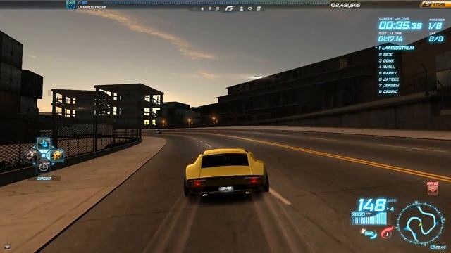 NFSW: Miura Insanity / Lamborghini Miura SV Test drive смотреть онлайн