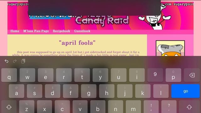 Playing pizzys April fools game but on mobile - Sugary spire website смотреть онлайн