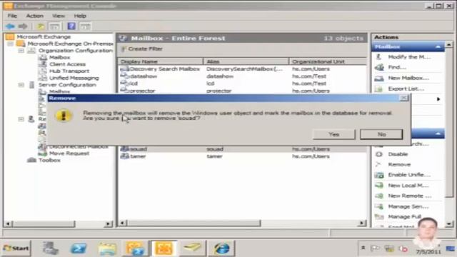 Exchange Server 2010 Creating Recipients 118 смотреть онлайн