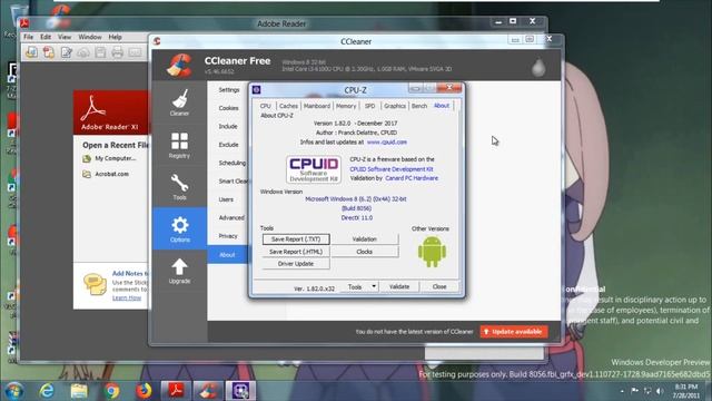 Windows 8 Developer Preview (Build 8056) in VMWare Workstation Pro! смотреть онлайн