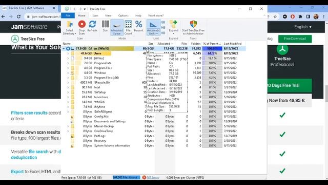 TreeSize Free Disk Space Manager For Windows | How To Save Space With TreeSize Free?